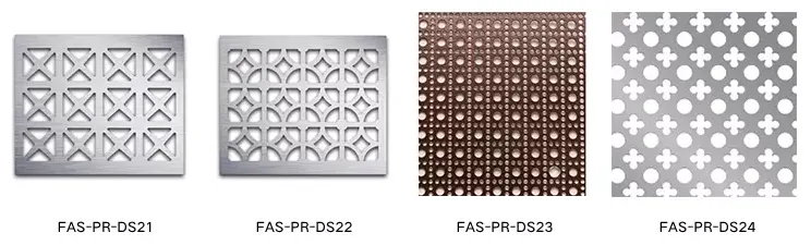 Fabricant de panneaux de façade extérieure en aluminium AA5005, matériaux décoratifs — Foshan Qi Aluminum Decorative Materials Co. Ltd