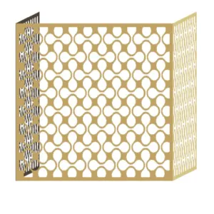 Fournisseur de protection pour climatiseur en aluminium extérieur/intérieur — Foshan Qi Aluminum Decorative Materials Co. Ltd