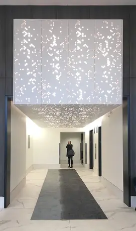 Panneau décoratif mural intérieur en aluminium AA3003