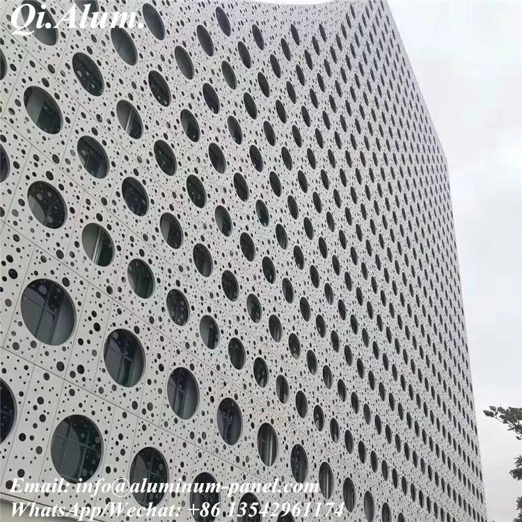 Panneau alu perforé depuis une décennie — Foshan Qi Aluminum Decorative Materials Co. Ltd