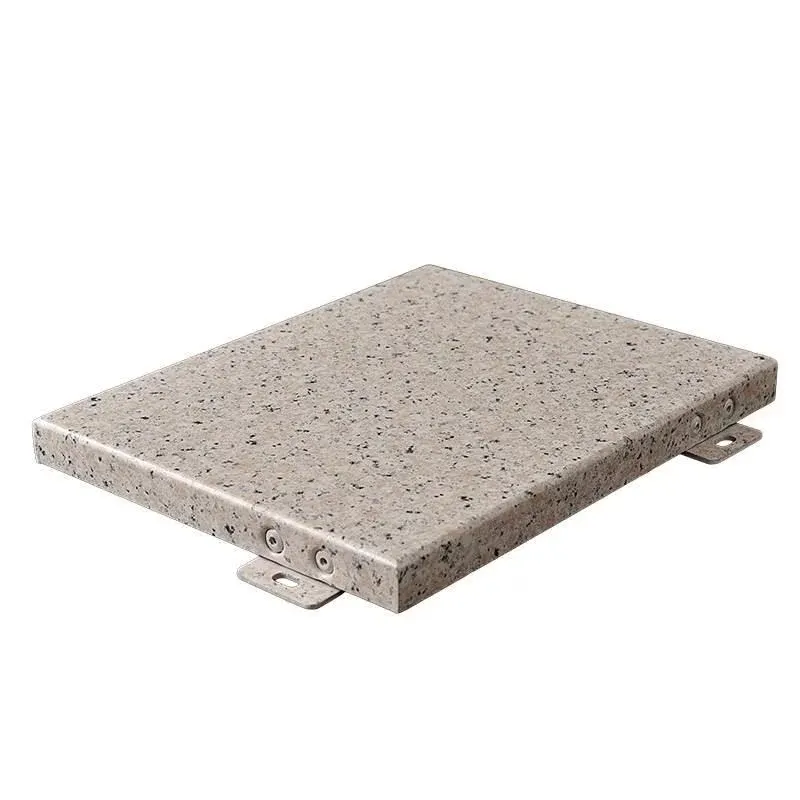 Revêtement bois, matériau de construction étanche, panneaux pleins en aluminium perforé, panneau plein en aluminium — Foshan Qi Aluminum Decorative Materials Co. Ltd
