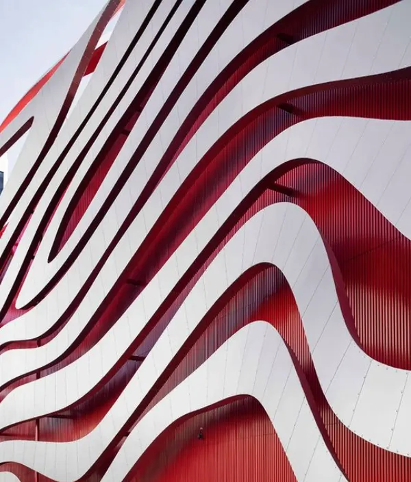 2020 Nouveau design panneaux décoratifs alu perforé extérieur pour façade en Chine — Foshan Qi Aluminum Decorative Materials Co. Ltd