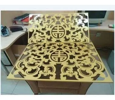 Panneaux de façade décoratifs industriels en aluminium revêtu de poudre — Foshan Qi Aluminum Decorative Materials Co., Ltd