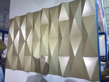 Panneaux décoratifs en aluminium perforé pour projets de construction