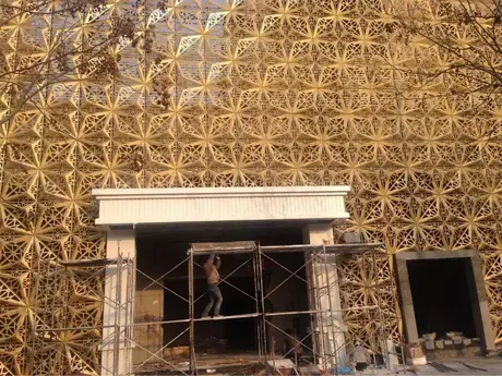 Panneau décoratif en aluminium perforé de haute qualité, longue durée de vie