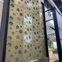 Panneaux composites perforés aluminium de bonne qualité, de bonne forme — Foshan Qi Aluminum Decorative Materials Co. Ltd