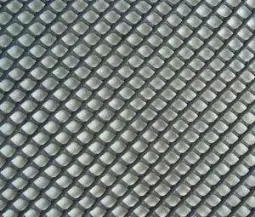 Méseau décoratif en aluminium expansé pour bâtiment