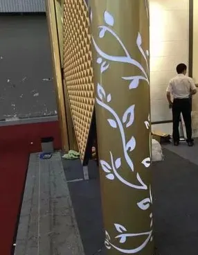 Rouleaux et panneaux en treillis métallique expansé — Foshan Qi Aluminum Decorative Materials Co. Ltd