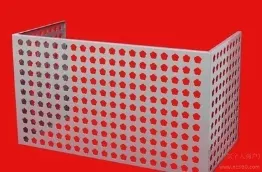Habillage décoratif en aluminium pour climatiseur, protection extérieure — Foshan Qi Aluminum Decorative Materials Co., Ltd