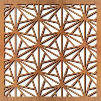 Panneaux décoratifs perforés en aluminium AA1100 Mashrabiya — Foshan Qi Aluminum Decorative Materials Co. Ltd