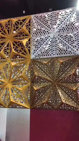 2020 - Panneau en aluminium à revêtement PVDF très recherché - Écran métallique pour façade décorative
