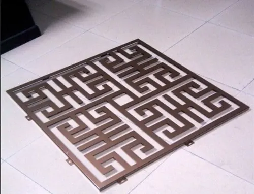 Panneau cassette sur mesure en aluminium perforé — Foshan Qi Aluminum Decorative Materials Co., Ltd