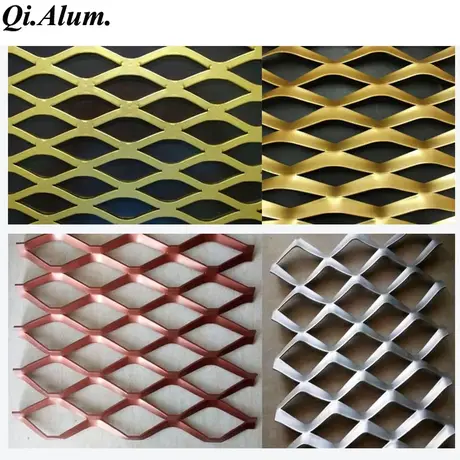 Panneau de clôture en maille d'aluminium Alucobond