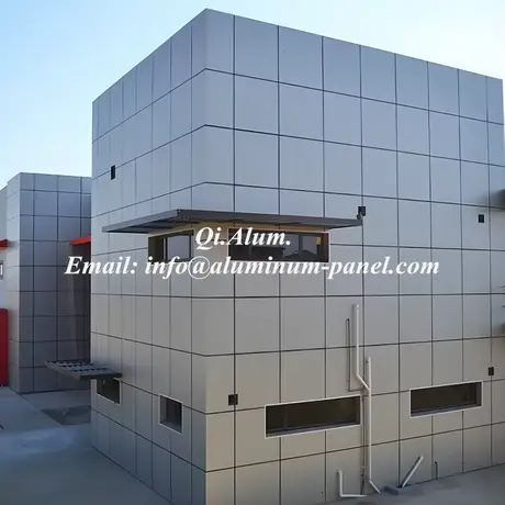 Panneaux pleins en aluminium pour revêtement mural extérieur décoratif