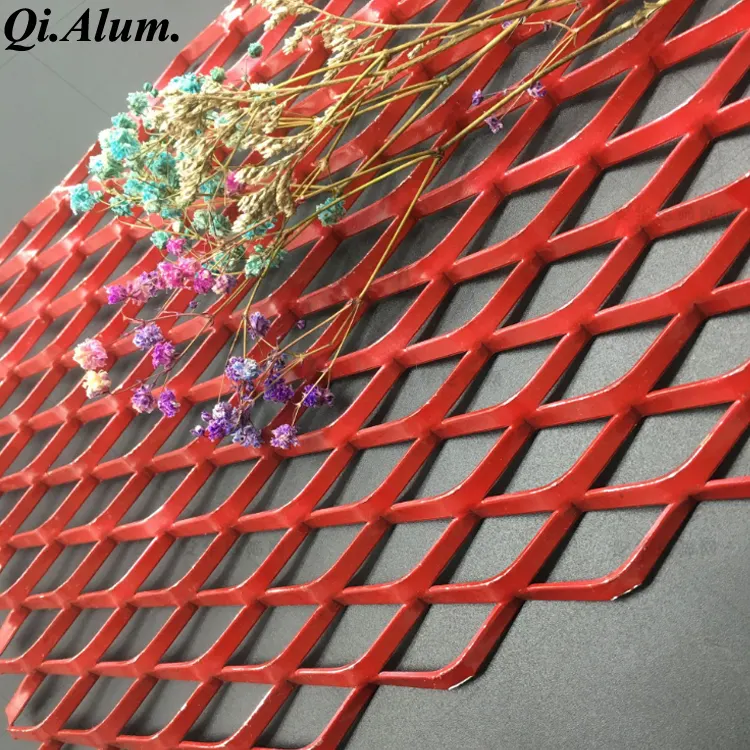 Treillis métallique en aluminium expansé pour plafond — Foshan Qi Aluminum Decorative Materials Co. Ltd