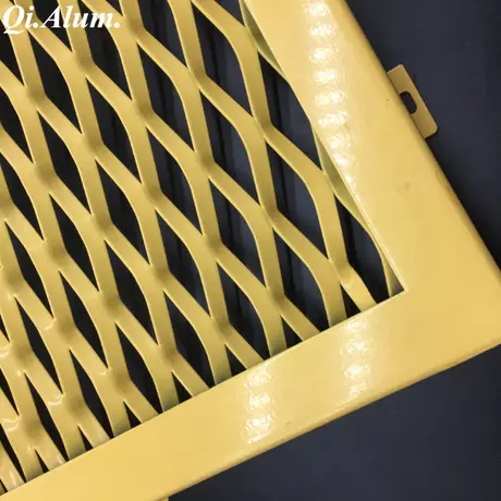 Revêtement extérieur en maille métallique alu expansé / revêtement alu expansé