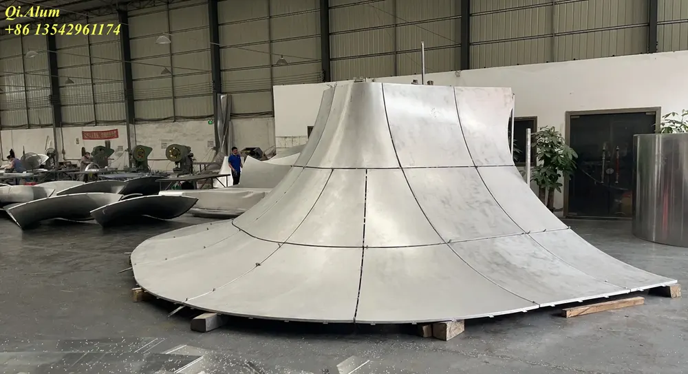 Fabricant de couvercles de colonne en aluminium sur mesure | Revêtement de colonne en aluminium — Foshan Qi Aluminum Decorative Materials Co., Ltd