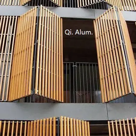 Volet de ventilation extérieur en sécurité métallique en alliage d'aluminium personnalisé — vue 6