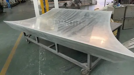 Panneau de revêtement aluminium design moderne pour solutions de façade métallique vue 7
