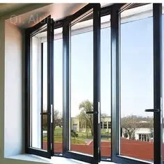 Fenêtre extérieure sécurisée en aluminium
