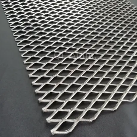 Rouleaux de treillis métallique expansé 3*6 mm aluminium treillis métallique rouleau de maille métallique vue 6