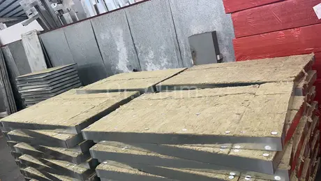 Façade rideau légère en panneau arrière GI/aluminium avec montage pratique et rapide vue 5