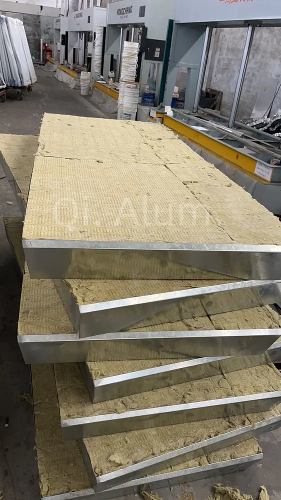 Boîtier arrière en aluminium avec boîtier d'ombre, forte résistance à la corrosion et aux UV — Foshan Qi Aluminum Decorative Materials Co., Ltd