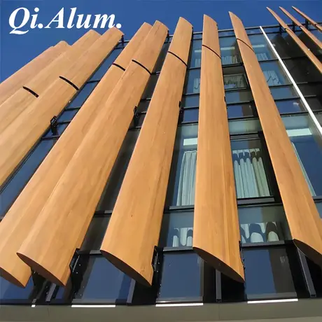 Volets solaires en aluminium extérieurs résistants aux tempêtes