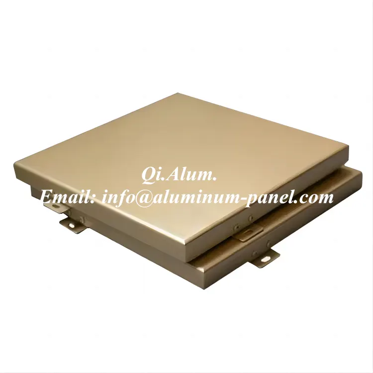 Matériau en aluminium décoratif pour panneaux de revêtement mural intérieur et extérieur — Foshan Qi Aluminum Decorative Materials Co., Ltd