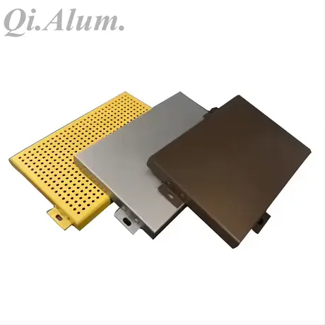 Panneaux pleins en aluminium revêtus par poudre