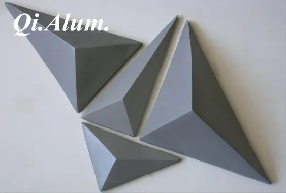 Panneaux aluminium 3D sur mesure selon plans de conception — Foshan Qi Aluminum Decorative Materials Co. Ltd